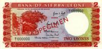 p2s from Sierra Leone: 2 Leones from 1964